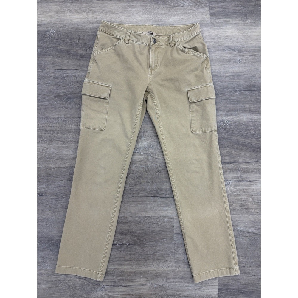 Duluth Trading Womens Workday Warrior Chino Slim Leg Cargo Pants Size 6x31